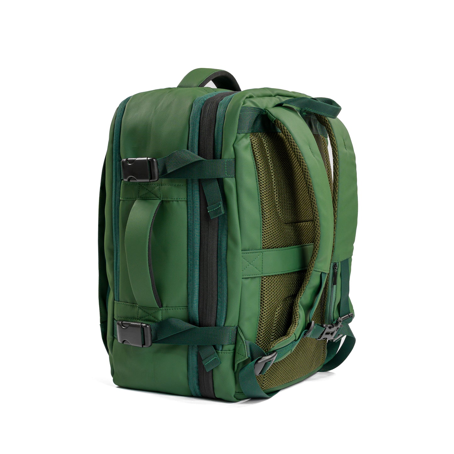 Pack Go and Explore Green Backpack side view