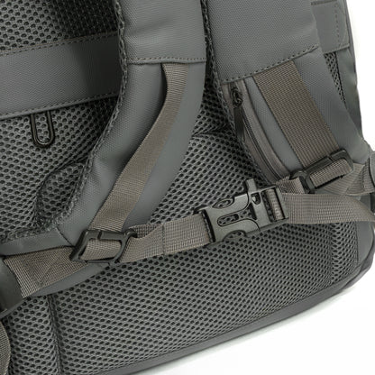 Pack Go and Explore Backpack Gray sternum strap view